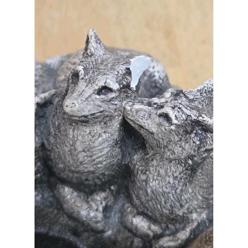 Windstone Editions By M Pena Ark Animals Candle Lamp NO VOTIVE SEE MINOR CHIP